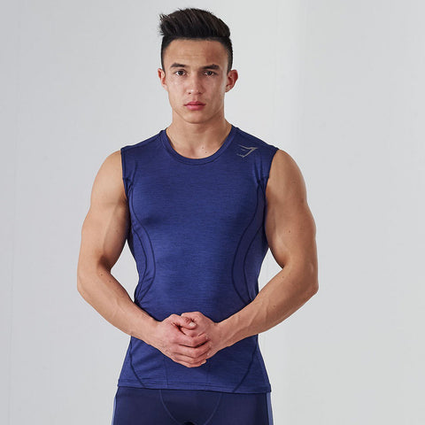 Gymshark Apex Sleeveless T-shirt Sapphire Blue
