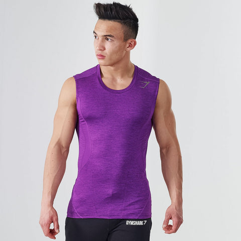 Gymshark Apex Sleeveless T-shirt Purple